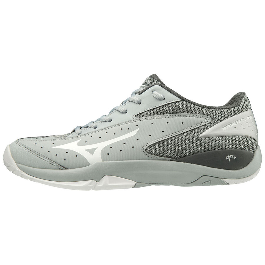 Mizuno WAVE FLASH AC HighRise/Wht/SteelGray